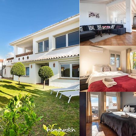 In The Second Line, Modern Beachfront Holiday Home In Costabella, Marbella Exterior photo